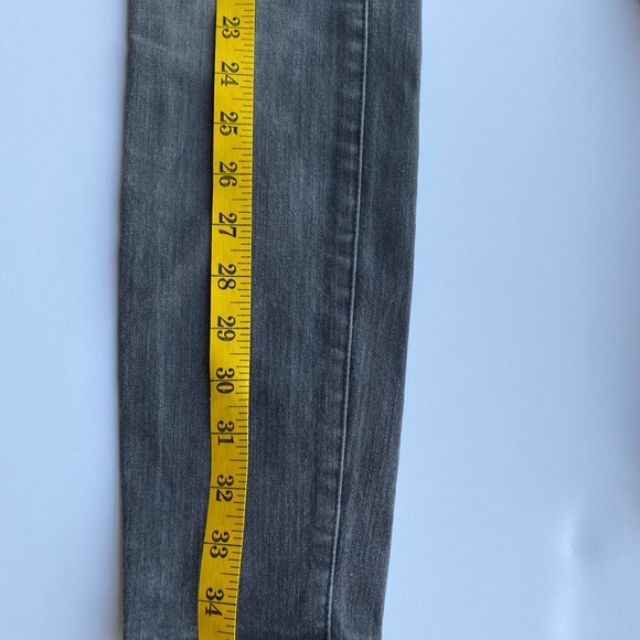 Madewell Gray Skinny/Skinny Jeans - Picture 7 of 8